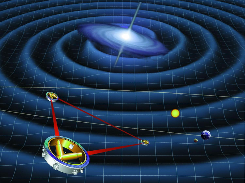Illustration for article titled A New Mission Will Search for Ripples in Spacetime